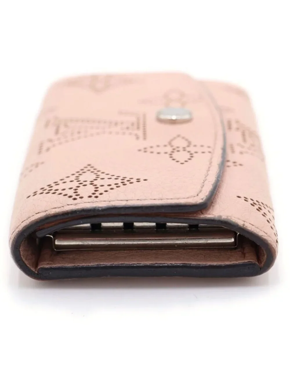 Louis Vuitton Multicles 4 Quadruple Strand Key Case Monogram Mahina Rose